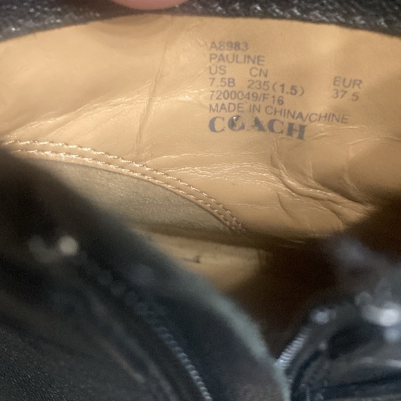 Black boot Bundle — Coach booties/Lifestride boots - Picture 4 of 13